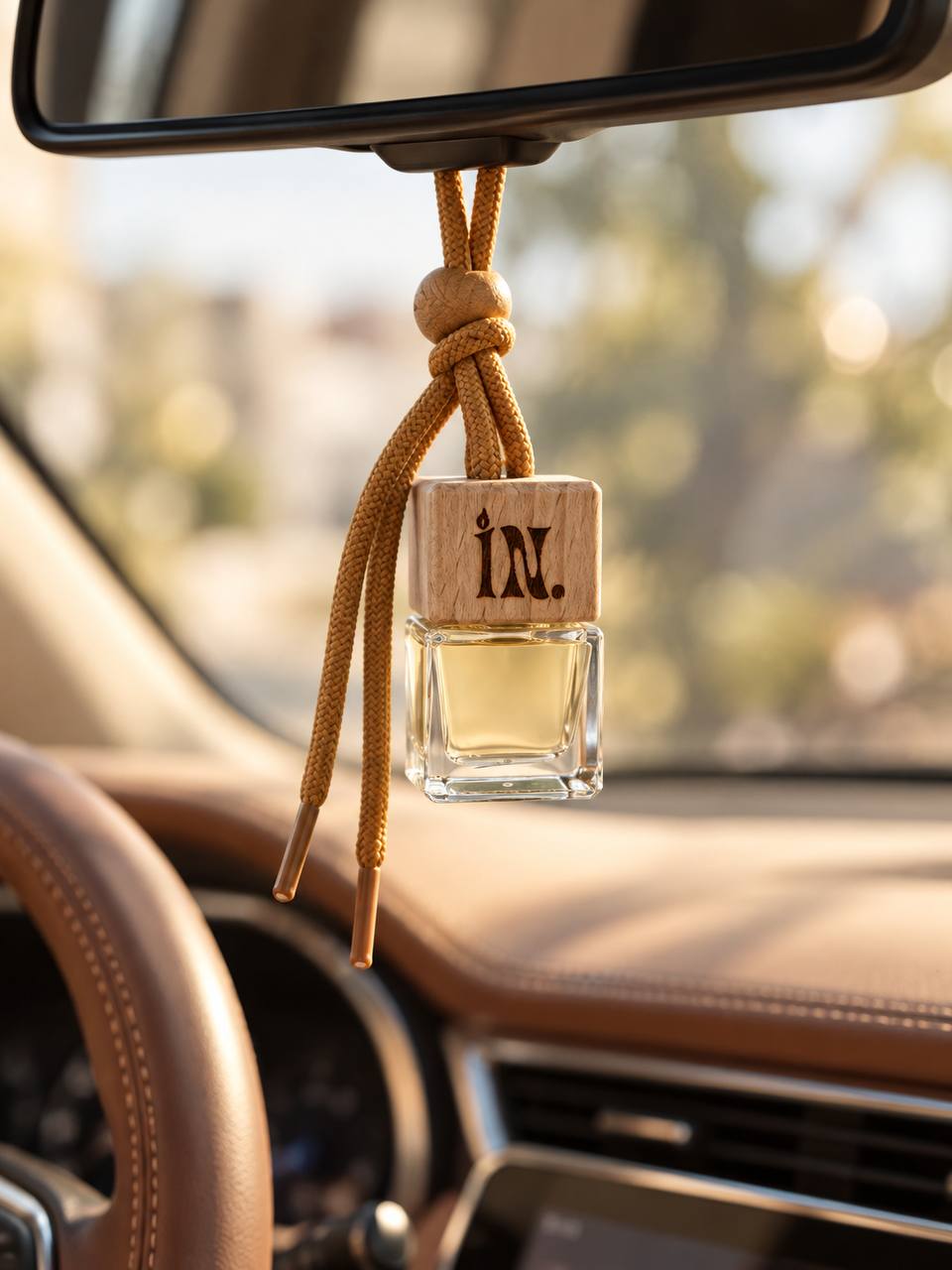 Car fragrance 10 ml — wooden cap